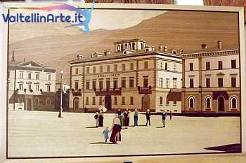 Piazza V. Emanuele Sondrio 1900