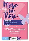 Mese in Rosa - MALATTIA: linguaggio dell anima