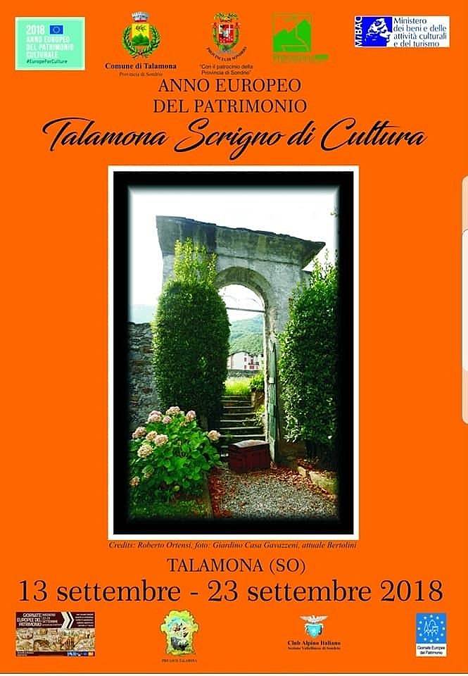 Testimonianze signorili in Talamona: Palazzo Valenti tra storia, arte, letteratura ed etnogastronomia