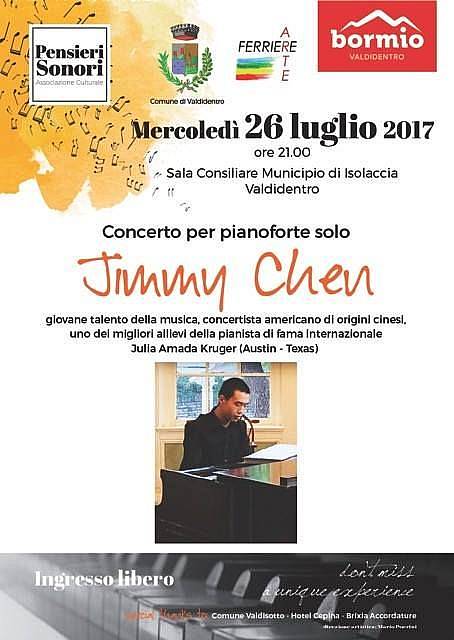 Concerto per pianoforte solo Jimmy Chen