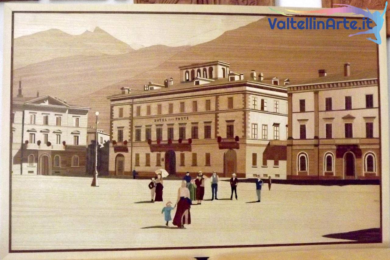 Piazza V. Emanuele Sondrio 1900