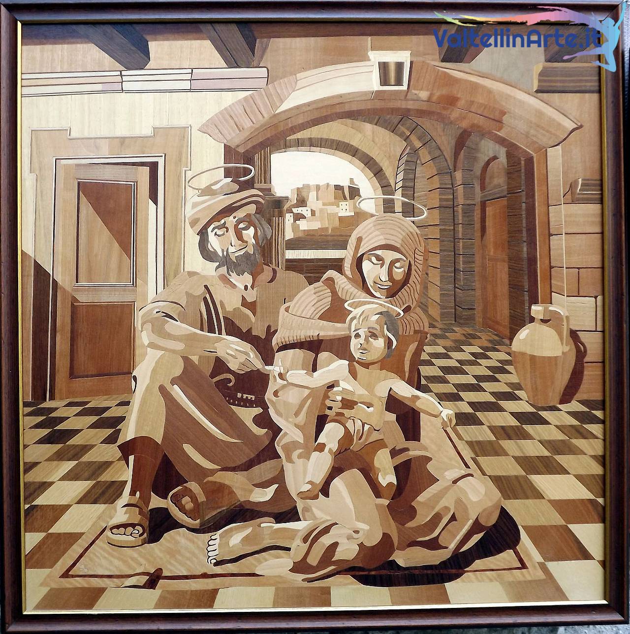 La sacra famiglia a Cafarnao
