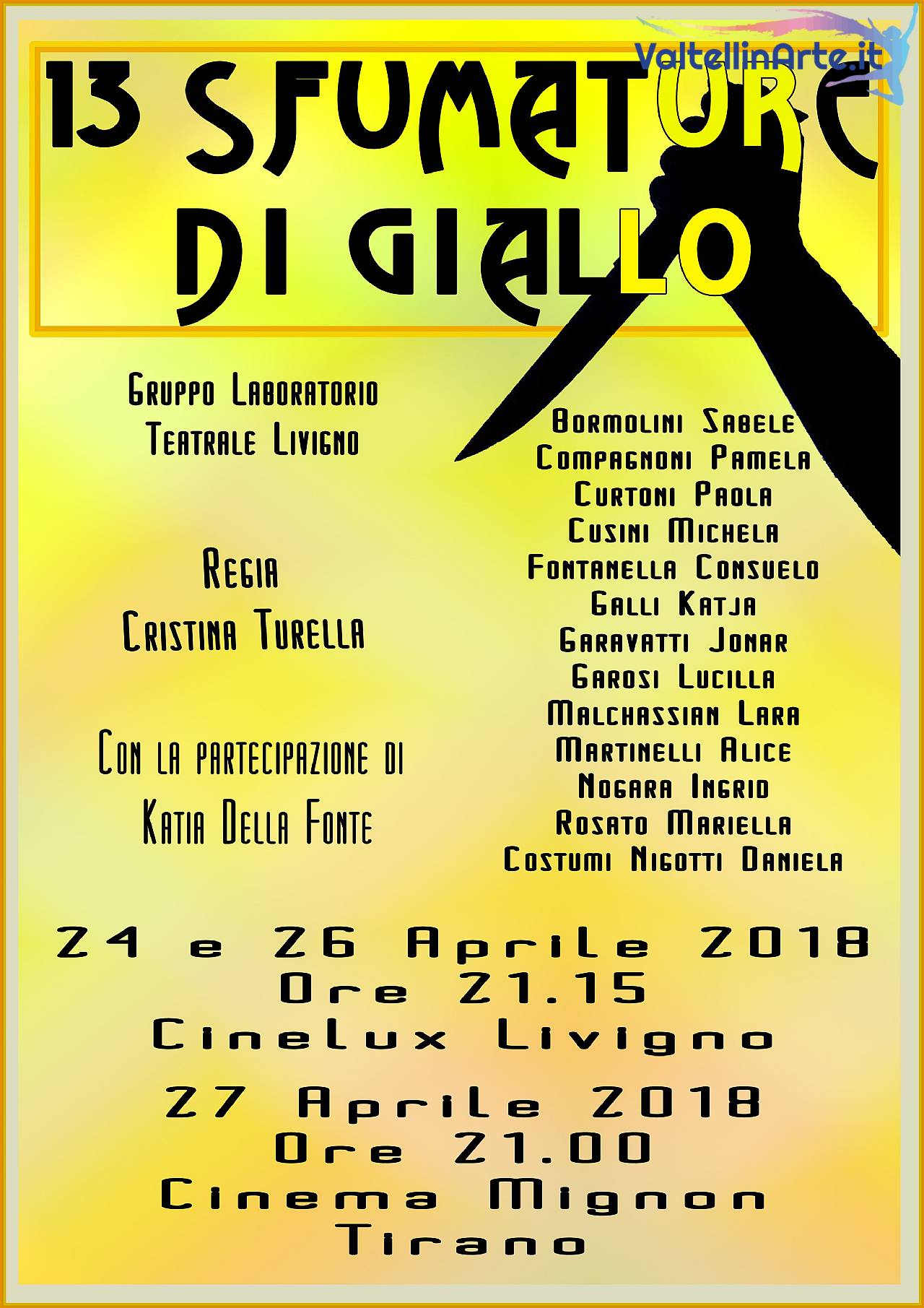 13 Sfumature di Giallo