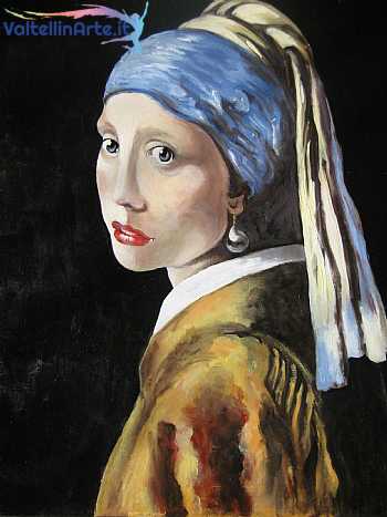 La ragazza con l'orecchino (omaggio a Jan Vermeer