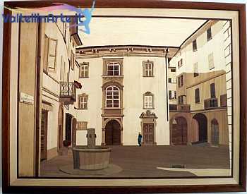 Sondrio - scorcio su Piazza Quadrivio