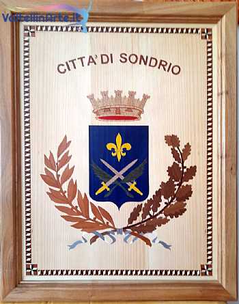 Stemma della cittÃ  di Sondrio