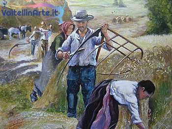 La mietitura del grano