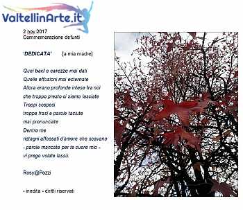DEDICATA [a mia madre]