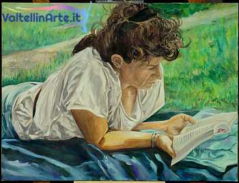 Antonella in lettura