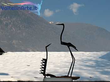 Sculture sulla neve