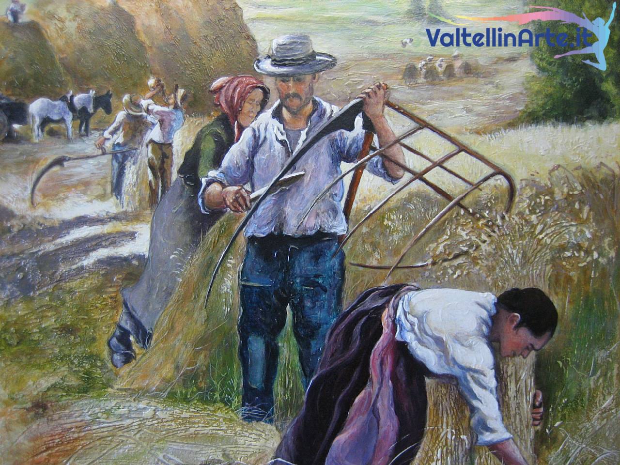 La mietitura del grano