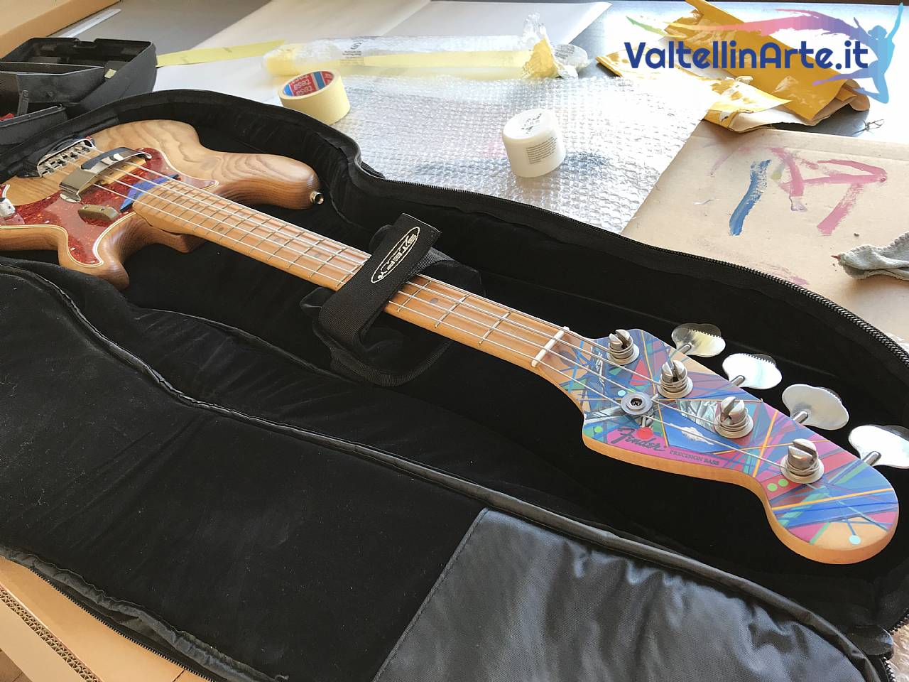 Personalizzazione fender precision bass 1976