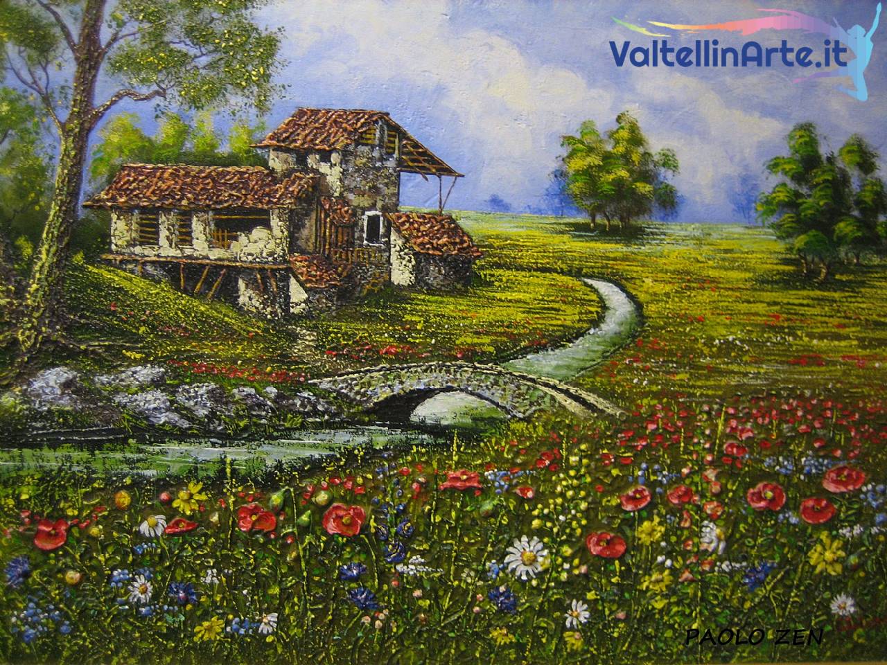 Papaveri alla vecchia cascina