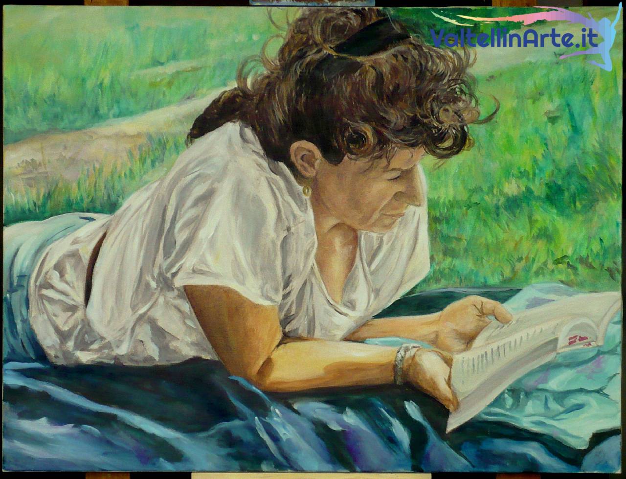 Antonella in lettura
